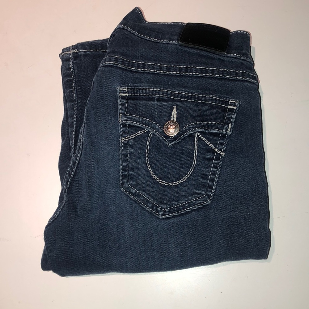 Becca Bootcut True Religion Jeans Dark Wash